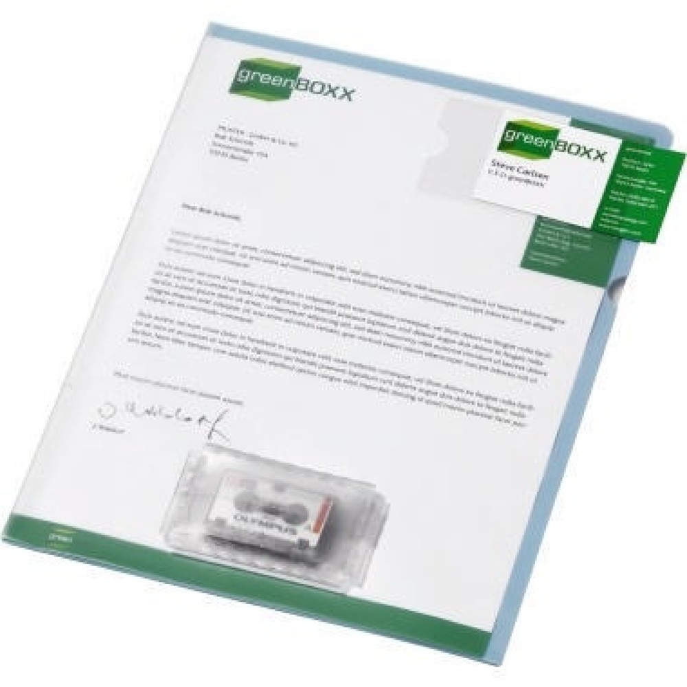 Produktabbildung: DURABLE Diktathülle 234706 DIN A4 matt PVC blau