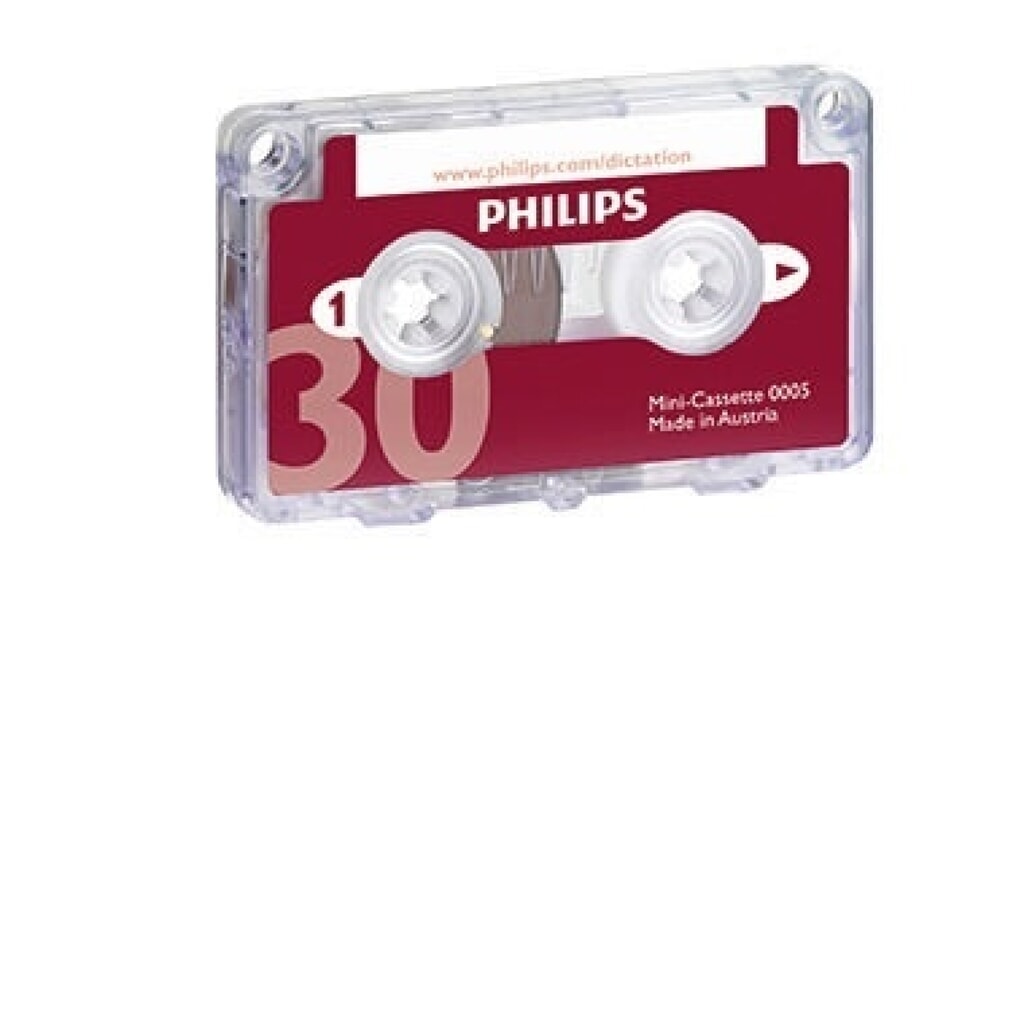 Philips Diktierkassette LFH0005/60 max. 2x15min. Produktabbildung Nr. 1: Philips Diktierkassette LFH0005/60 max. 2x15min.