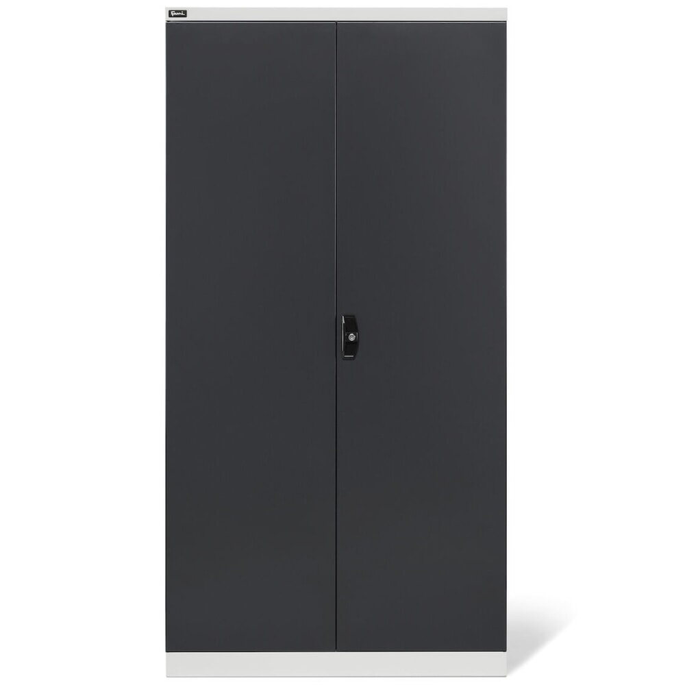 Číslo obrázku produktu 2: Skříň s křídlovými dveřmi Fami PERFOM, 7 zásuvky, 2 police, VxŠxH 2000 x 1023 x 726 mm, světle šedá, antracit
