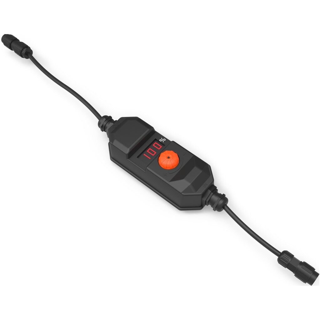 Dimmschalter - 1m H05RN-F 2G 1MM - black Produktabbildung: Dimmschalter - 1m H05RN-F 2G 1MM - black