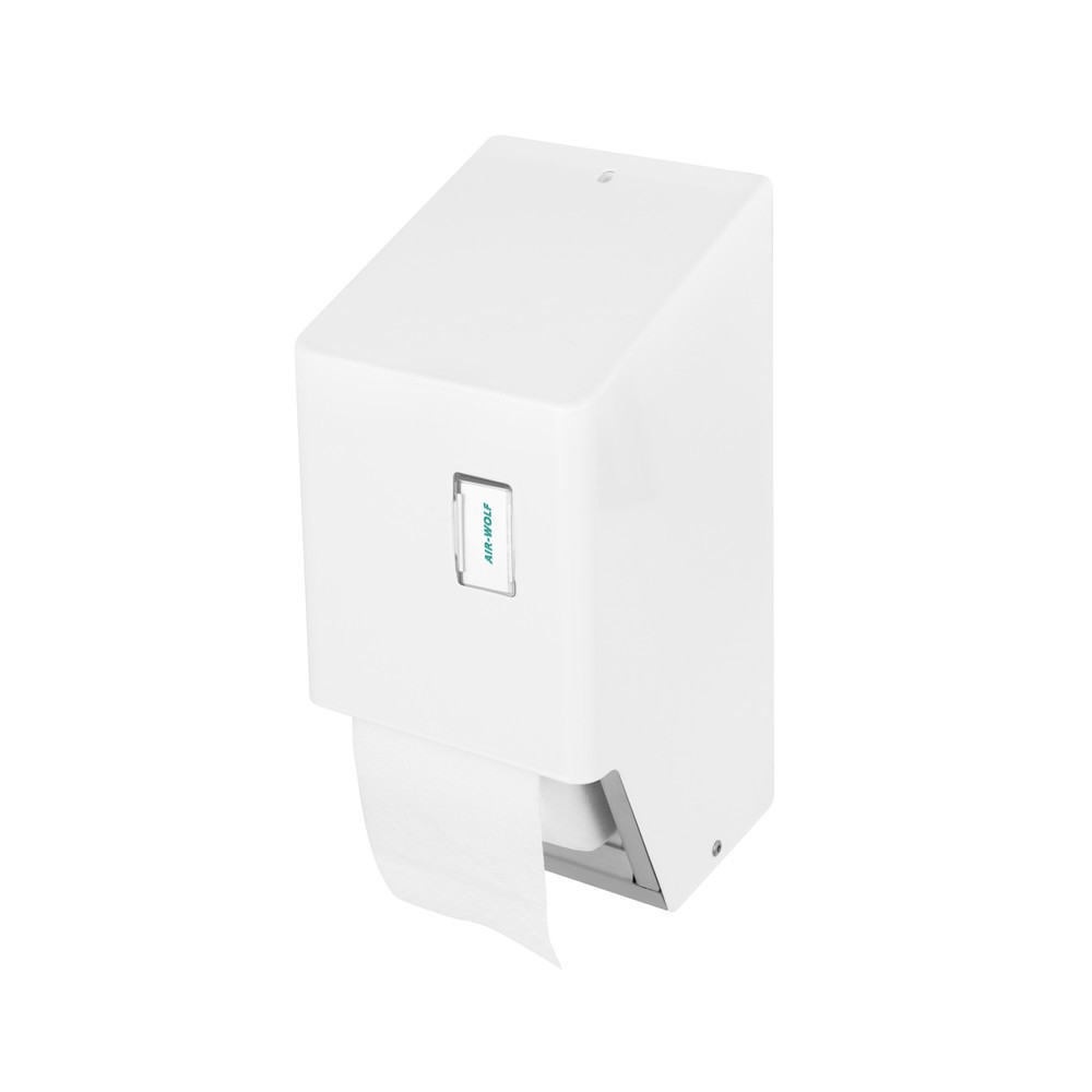 Número de imagen del producto 1: Dispensador de papel de WC Air-Wolf para 2 rollos domésticos, blanco