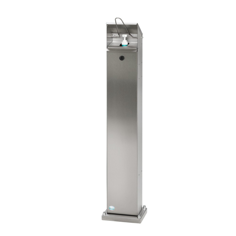 Imagen del producto: Dispensador de desinfección manual VAR® HDS 124, montaje en suelo, acero inoxidable