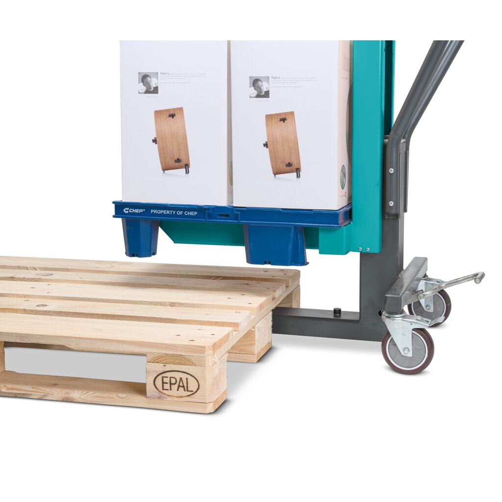Display-Palettenheber Ameise® PTM 0.25, Tragkraft 250 kg Produktabbildung Nr. 7: Display-Palettenheber Ameise® PTM 0.25, Tragkraft 250 kg