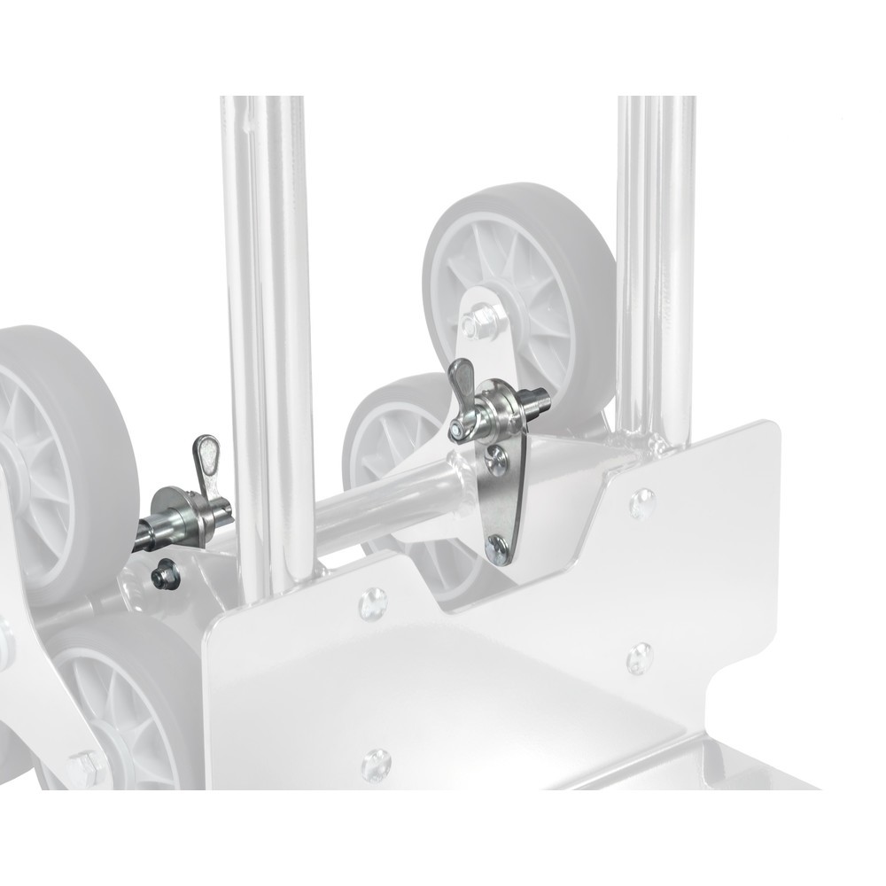 N° de l'image du produit 2 : Dispositif de blocage pour diable pour escaliers fetra®, roue en étoile à 3 bras