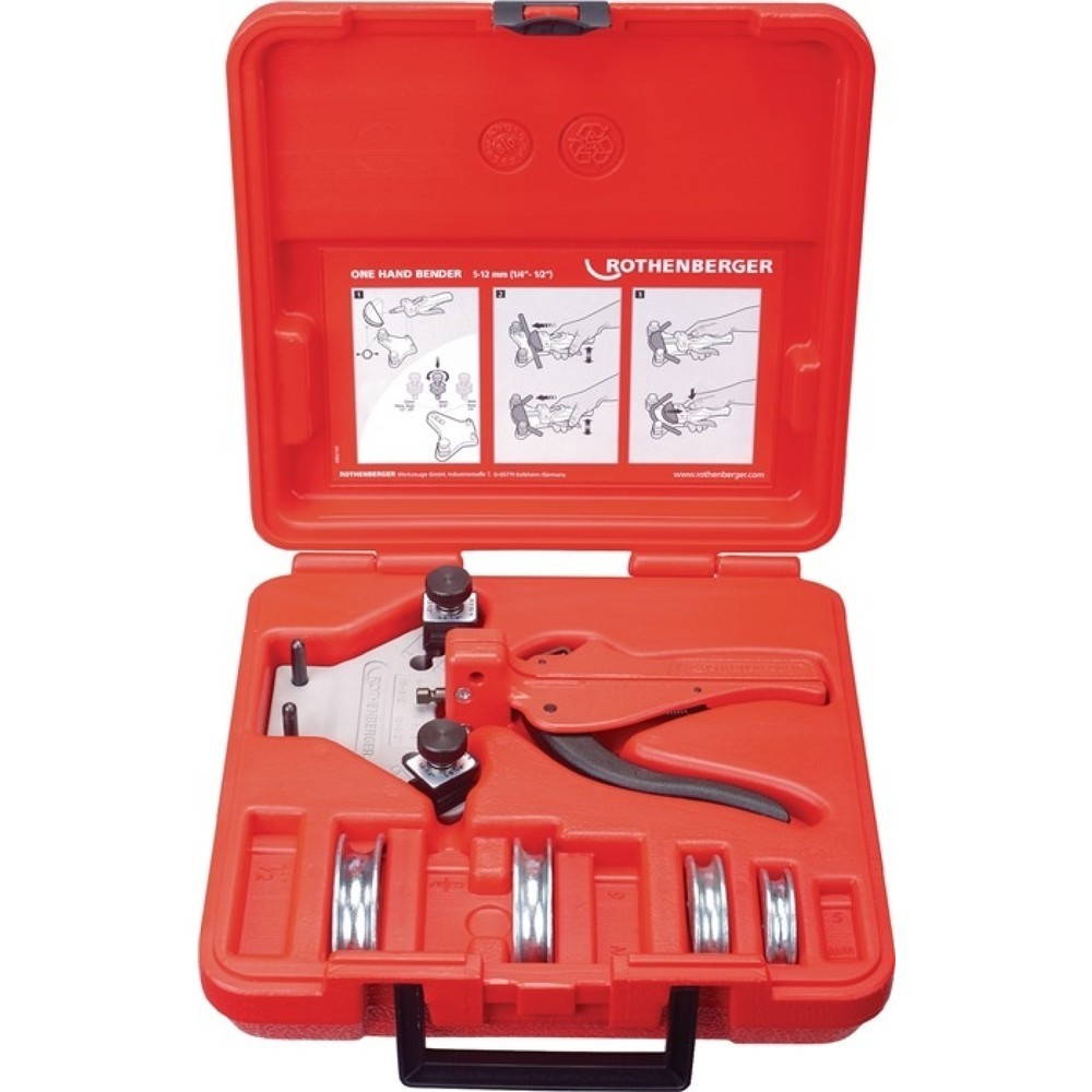 N° de l'image du produit 1 : Cintreuse à une main TUBE BENDER jusqu’à 90 degr. zone de travail 5-12 mm 5 pièc