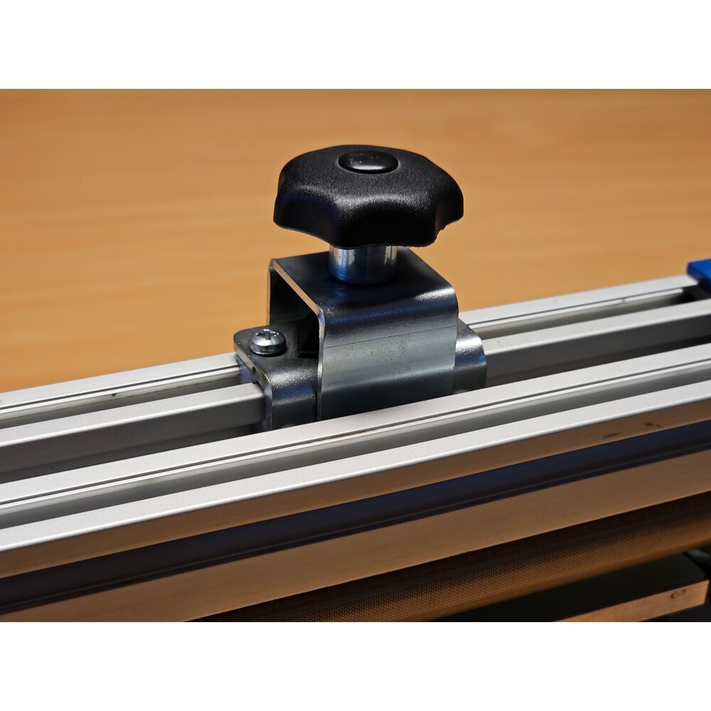 N° de l'image du produit 1 : Dispositif de coupe pour thermo-soudeuse de table TS-401, pour longueur du cordon de soudure 420 mm