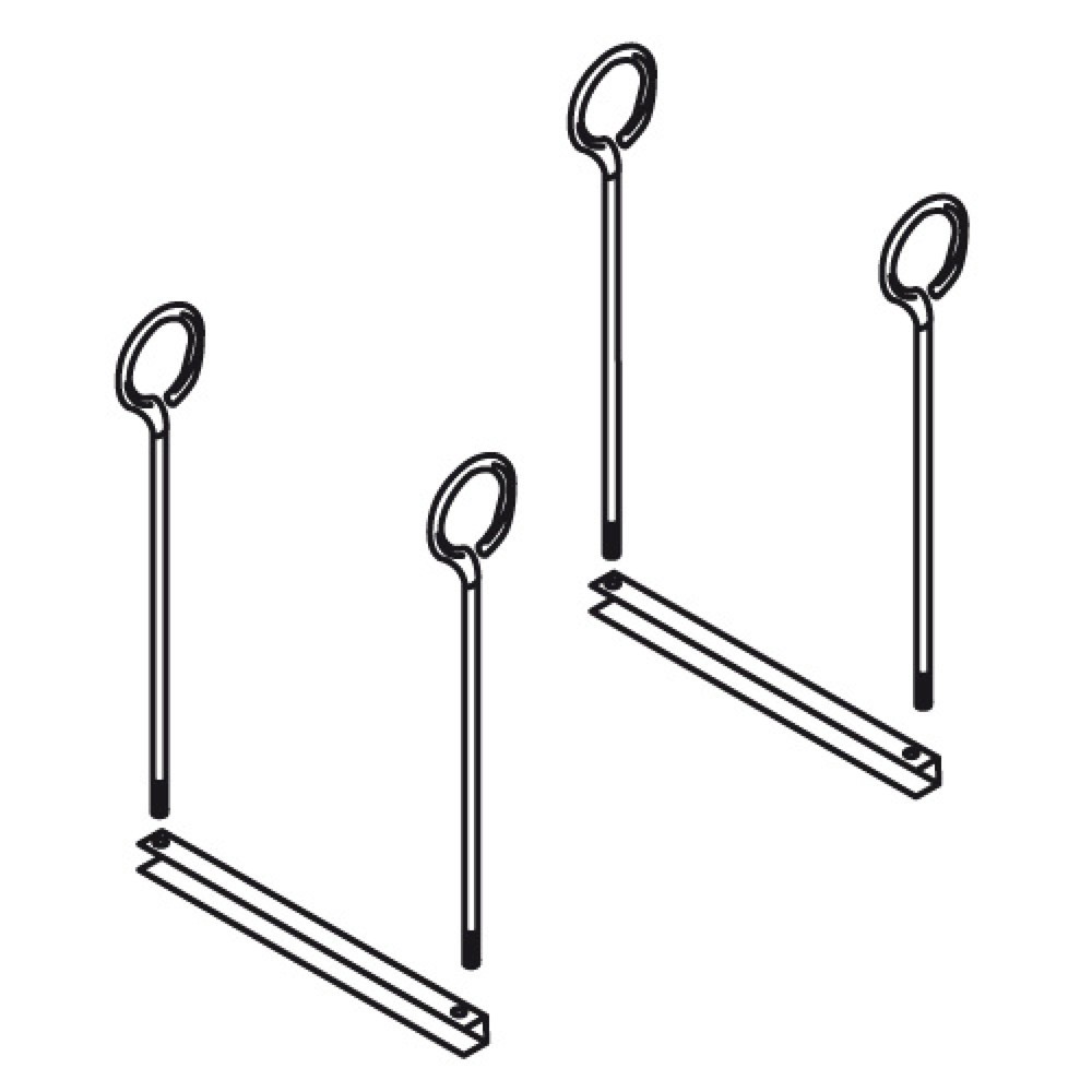 Illustration du produit: Dispositif de préchargement par grue pour conteneur à matériaux lxP 2 100 x 2 170 mm