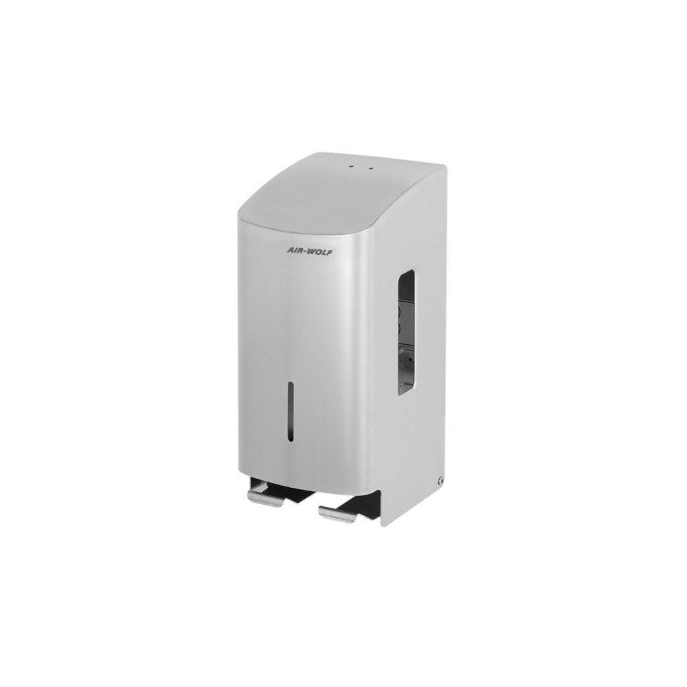 N° de l'image du produit 8 : Distributeur de papier toilette Air-Wolf pour 2 rouleaux de papier toilette, brossé