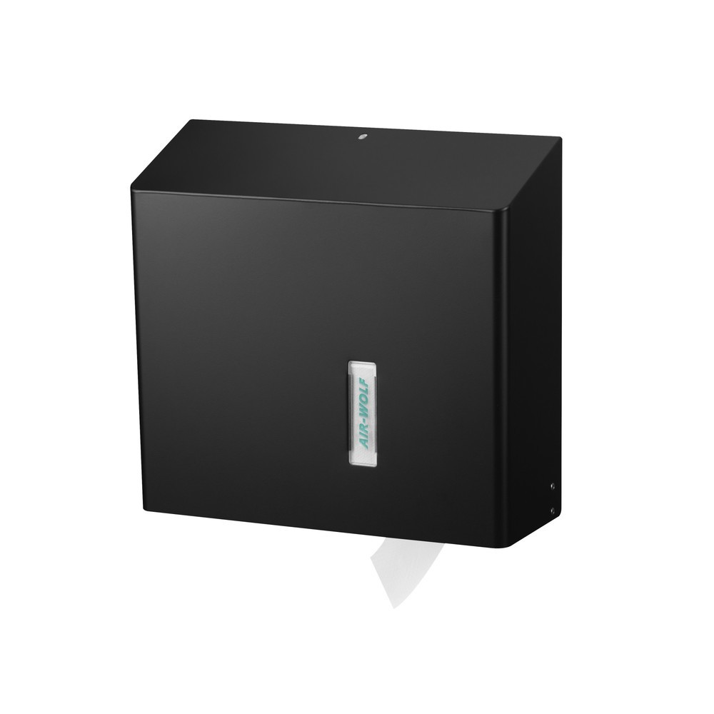 Illustration du produit: Distributeur de papier toilette Duplex Air-Wolf noir