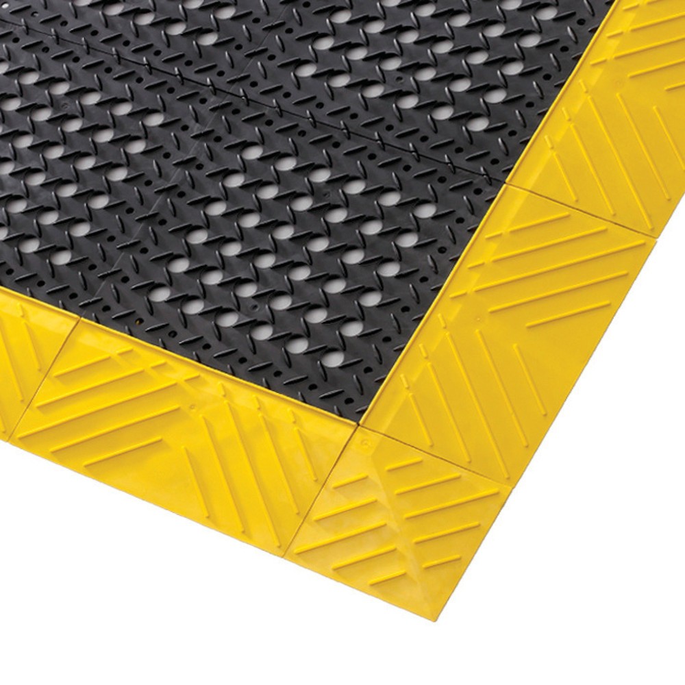 Číslo obrázka výrobku 6: Dlaždica pre modulárny podlahový systém, PVC, dierovaná, Š x H 305 x 305 mm, čierna