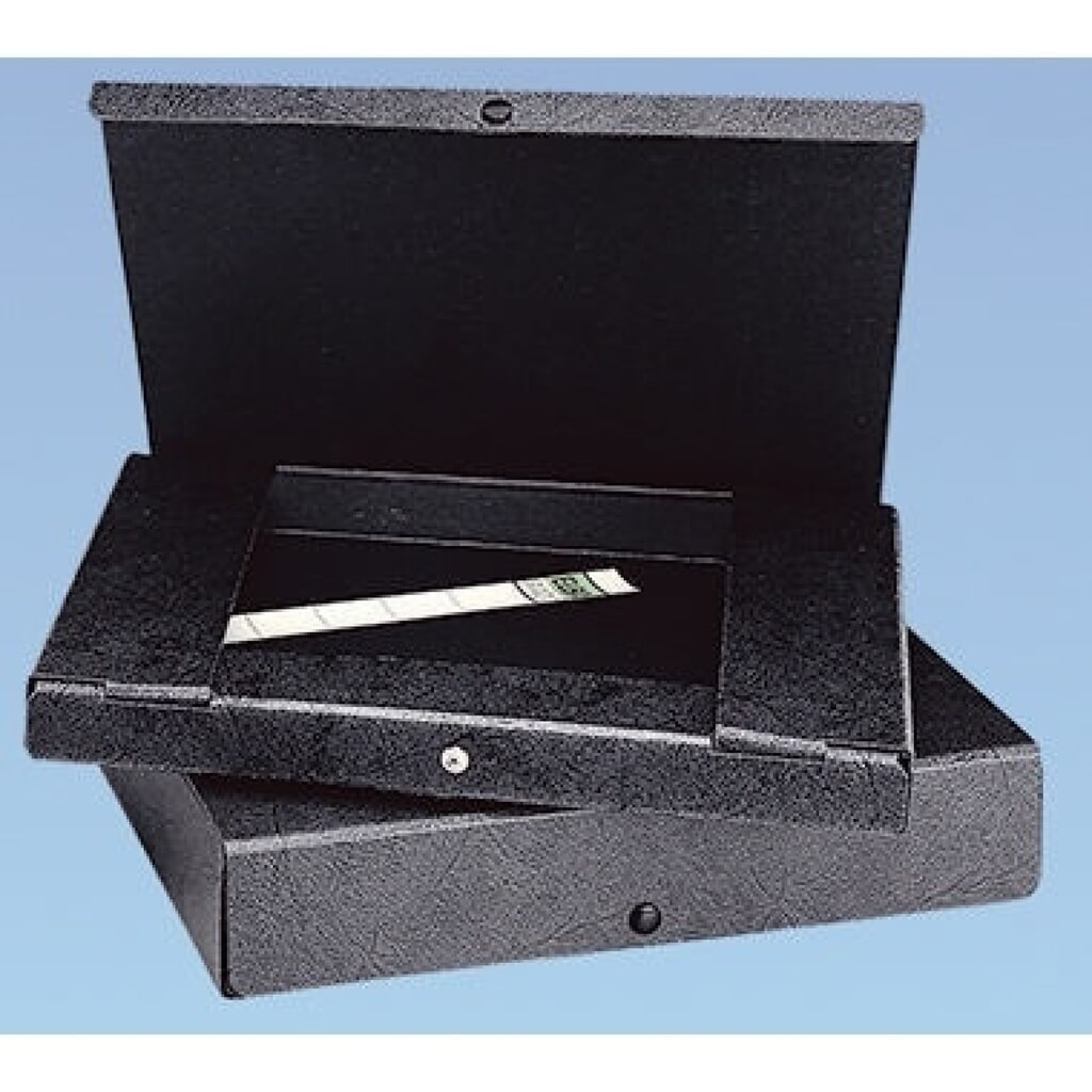 Produktabbildung: ELBA Dokumentenmappe 400000985 DIN A4 Füllhöhe 60mm schwarz