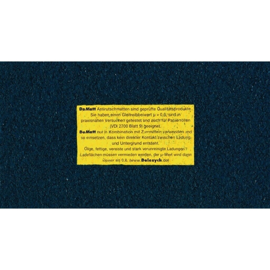 Dolezych Antirutschmatte, aus Granulat, L500 cm B25 cm D8 mm, 1 Rolle Produktabbildung: Dolezych Antirutschmatte, aus Granulat, L500 cm B25 cm D8 mm, 1 Rolle