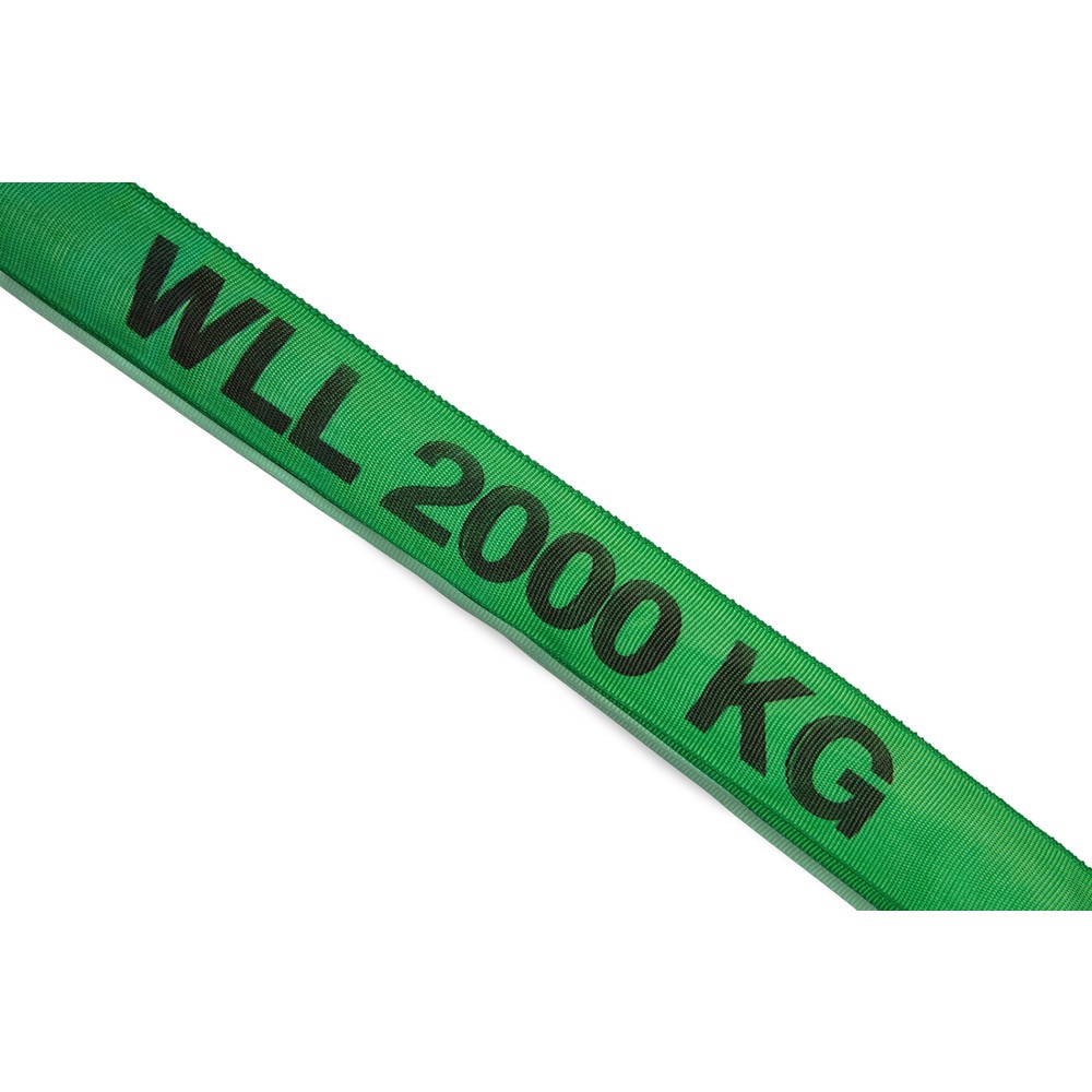 N° de l'image du produit 2 : Élingue ronde en polyester Dolezych DoForce à gaine simple, CC 2 000 kg, longueur utile : 2 m