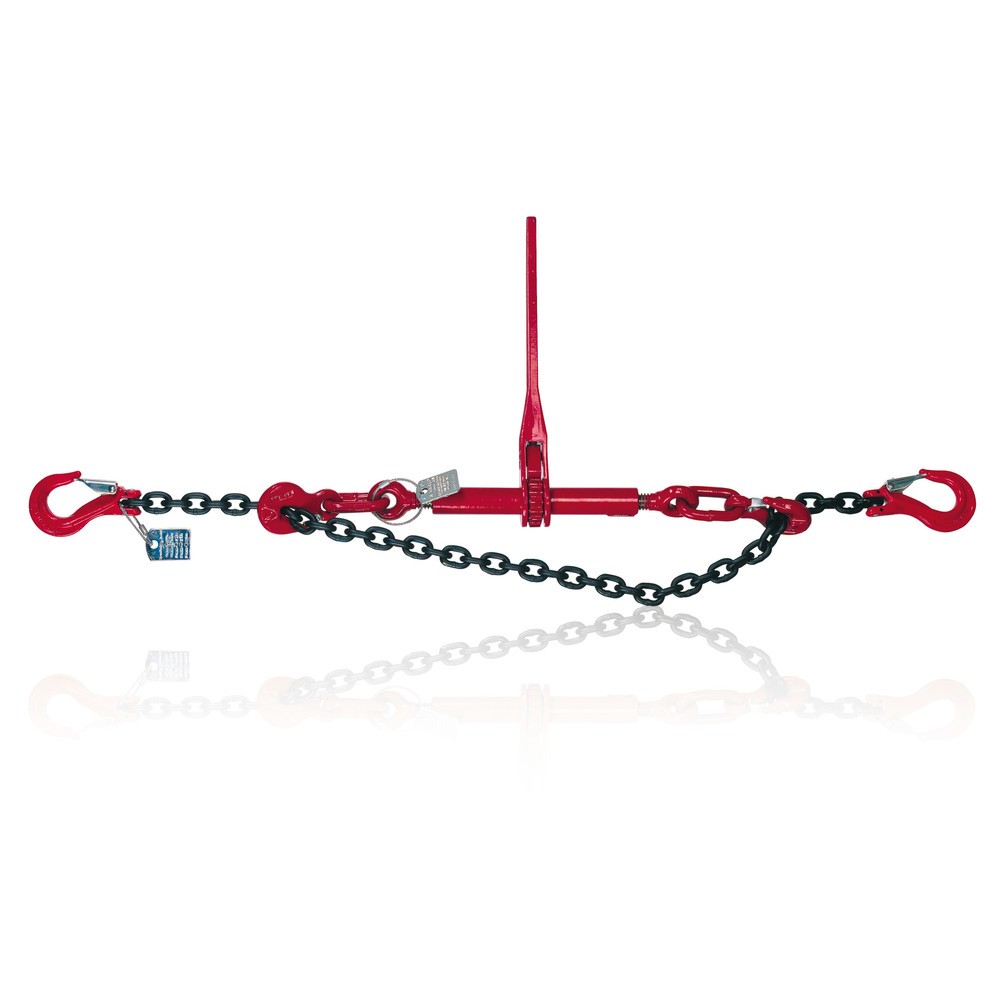 Product afbeelding: Dolezych 2-delige klemsjorketting, splithaak aan beide zijden, 2.200 daN, lengte 2 m