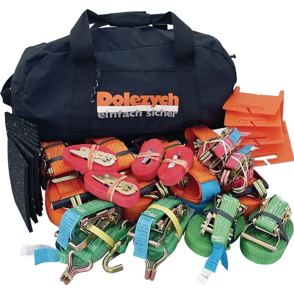 Dolezych Ladungssicherungsset Allround 26-teilig Produktabbildung: Dolezych Ladungssicherungsset Allround 26-teilig