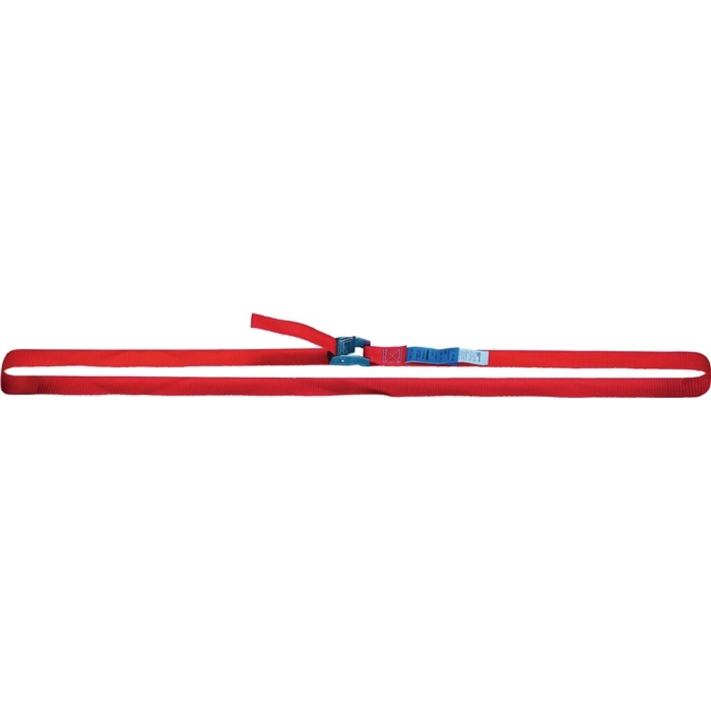 Dolezych Zurrgurt DIN EN 12195-2 Länge 2 m Breite 25 mm mit Klemmschloss Produktabbildung: Dolezych Zurrgurt DIN EN 12195-2 Länge 2 m Breite 25 mm mit Klemmschloss