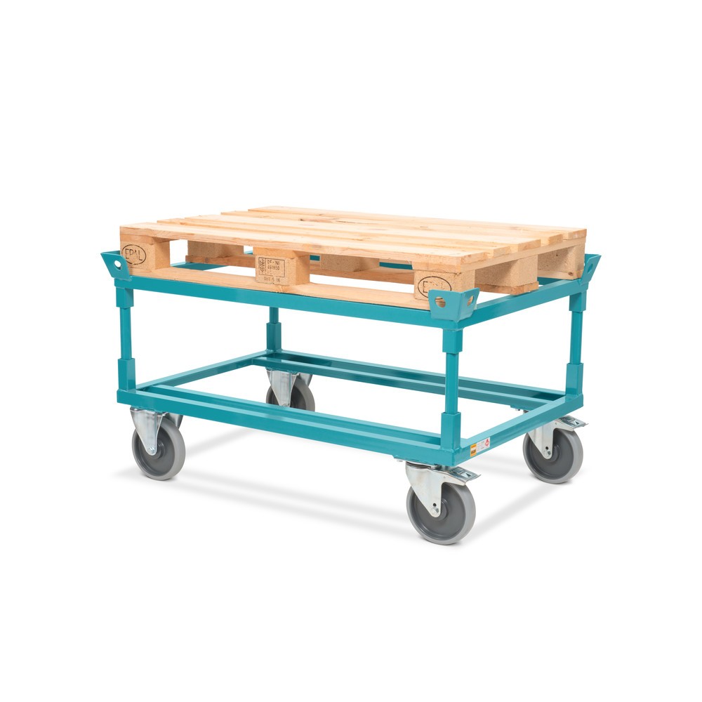 Immagine del prodotto n. 4: Dolly Ameise®, con fermo, altezza costruttiva di carico 650 mm, gommatura TPE