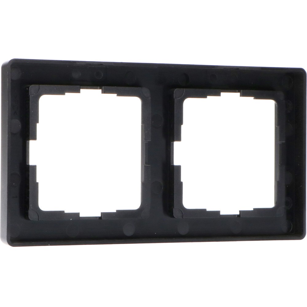 Produktabbildung Nr. 3: Doppel-Rahmen - 55x55mm - mattschwarz