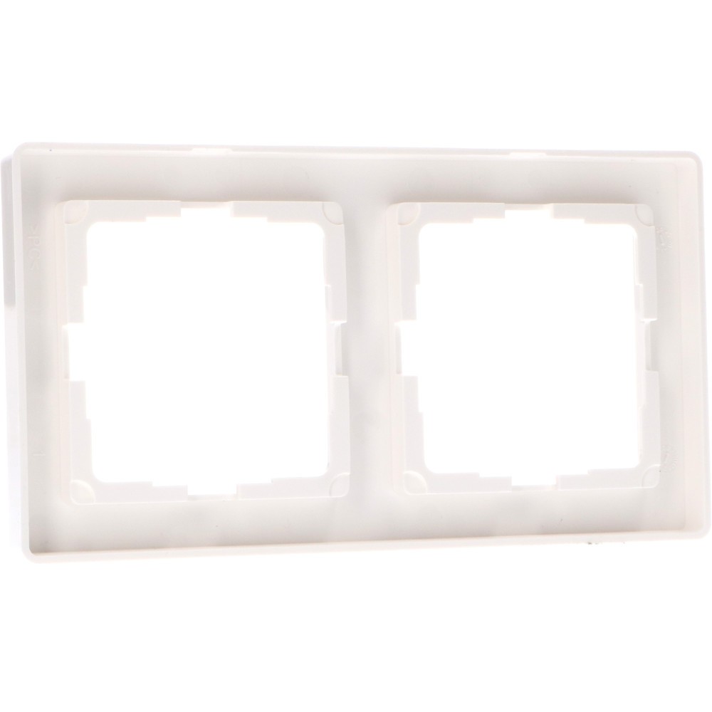 Produktabbildung Nr. 3: Doppel-Rahmen - 55x55mm - weiß