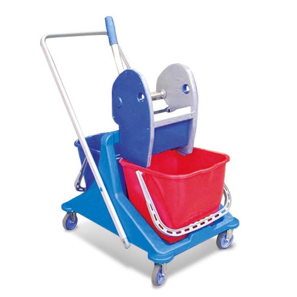 Produktabbildung: Doppelfahreimer Harema® Profi, Eimer 2x 15 Liter