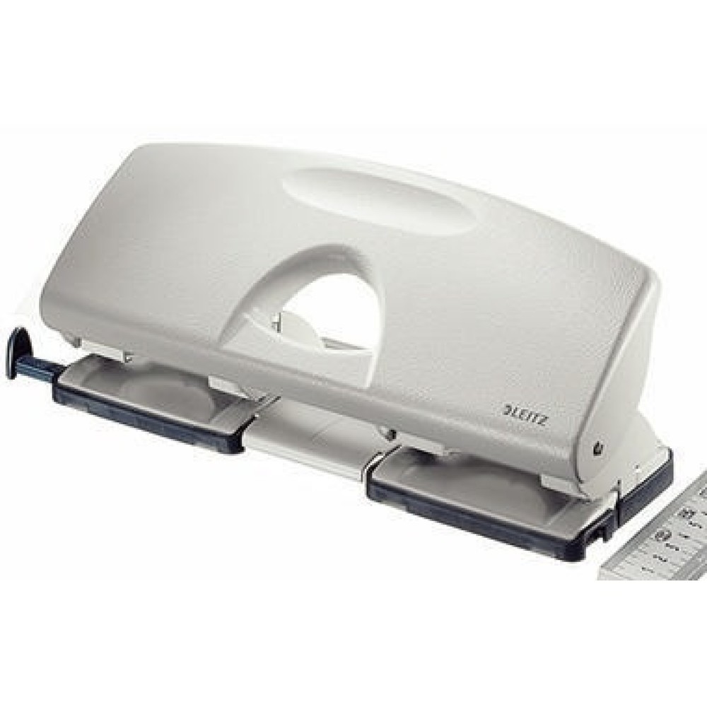 Produktabbildung: Leitz Doppellocher 50220085 max. 16Blatt Metall grau