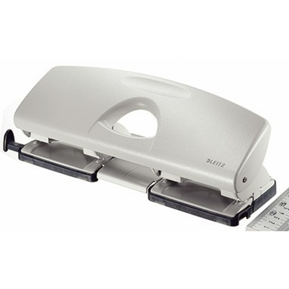 Produktabbildung: Leitz Doppellocher 50120085 max. 25Blatt Metall grau
