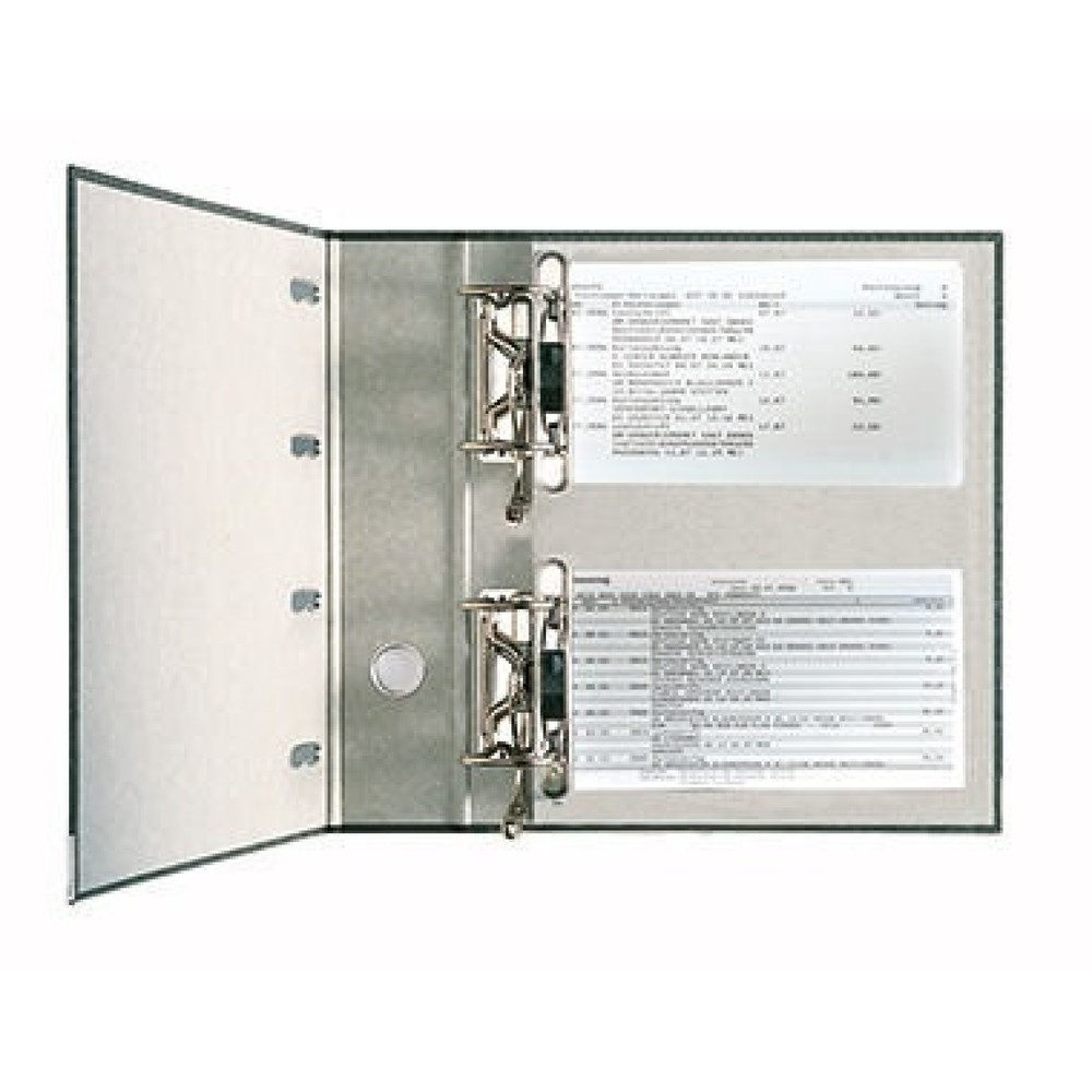Produktabbildung Nr. 8: Leitz Doppelordner 10920000 2xDIN A5 quer 75mm Pappe schwarz