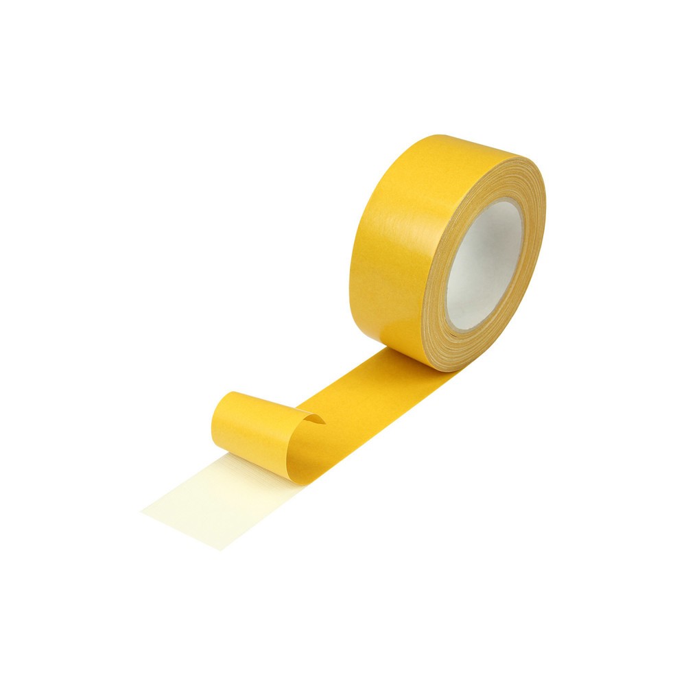 Produktabbildung: Doppelseitiges Klebeband, 50 mm breit x 25 lfm, Messeklebeband, abziehbar