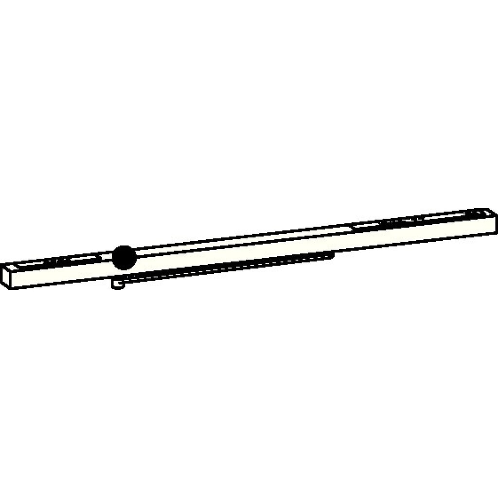 Produktabbildung: DORMAKABA Gleitschiene G-EMR, elektromechanisch, für TS 93 weiß 9016