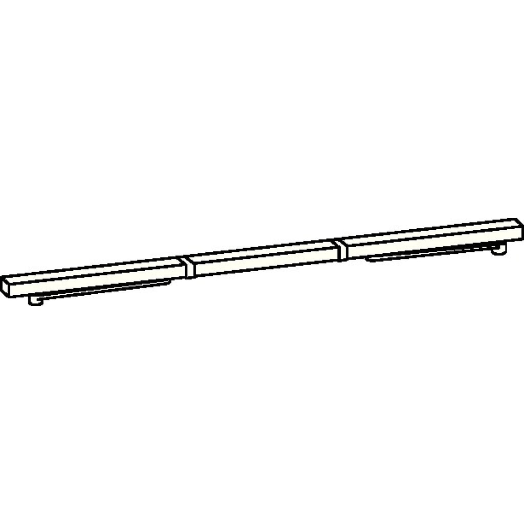DORMAKABA Gleitschiene GSR/V, weiß 9016 Bandseite, passend für TS 93 B Produktabbildung: DORMAKABA Gleitschiene GSR/V, weiß 9016 Bandseite, passend für TS 93 B