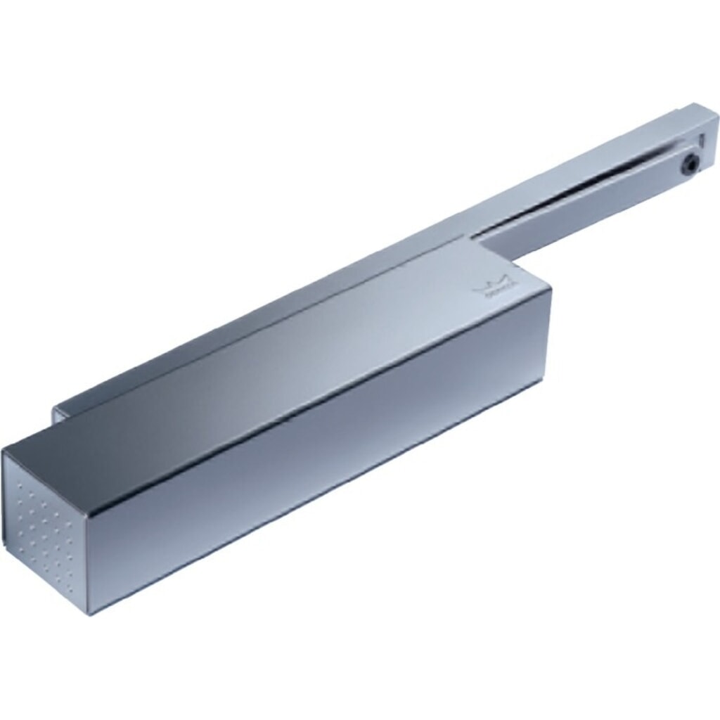DORMAKABA Gleitschienen-Türschließer TS 93 B Basic, silber EN 2-5, Normalmontage Bandseite EN 2-5 Produktabbildung: DORMAKABA Gleitschienen-Türschließer TS 93 B Basic, silber EN 2-5, Normalmontage Bandseite EN 2-5