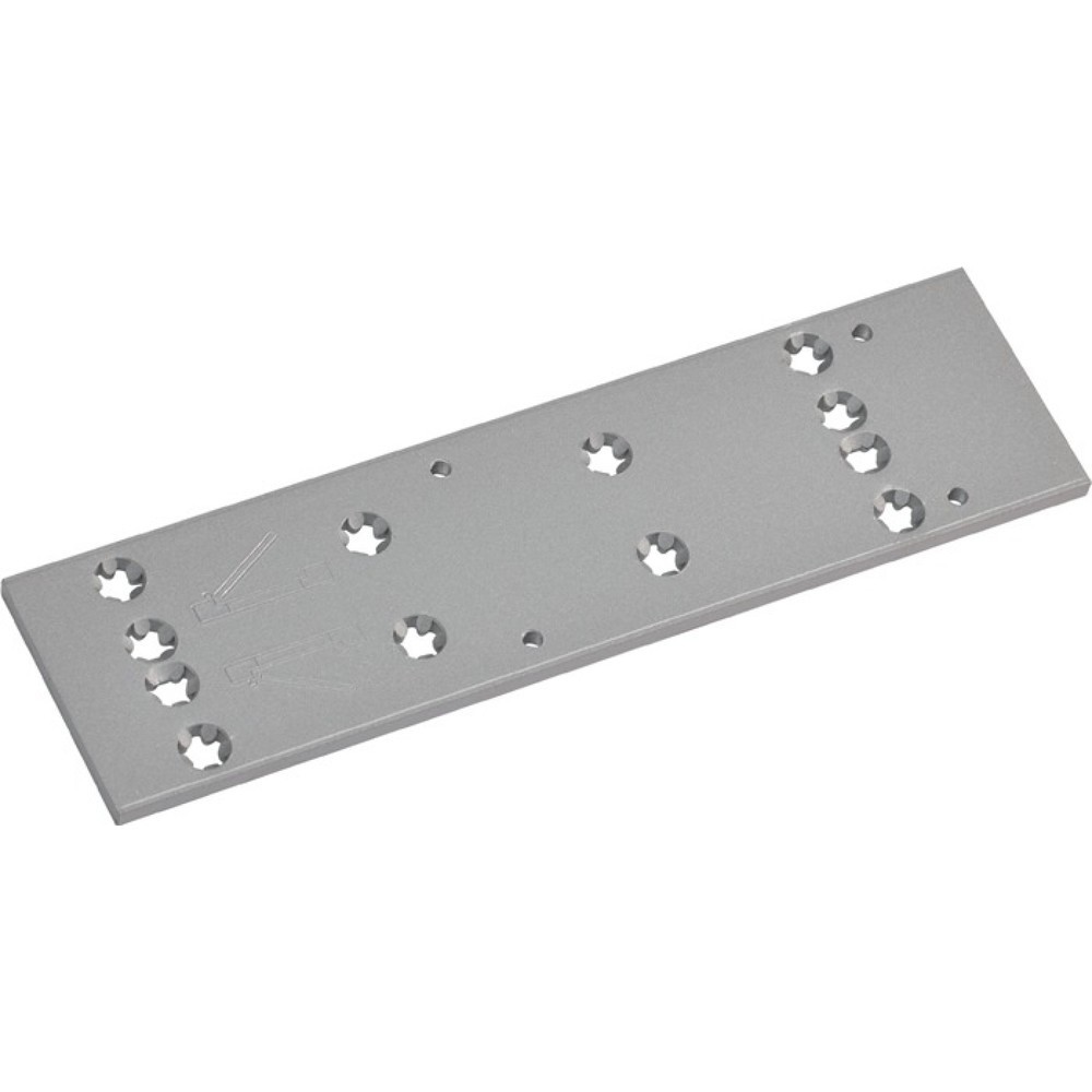 Produktabbildung: DORMAKABA Montageplatte, passend für TS 73 V, weiß 9016