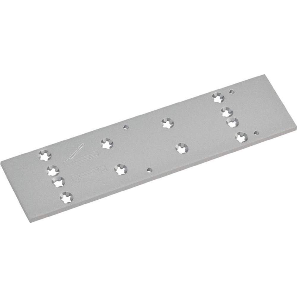 Produktabbildung: DORMAKABA Montageplatte, passend für TS 83 EN 3 - 6, silber