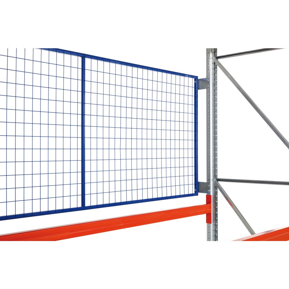 Illustration du produit: Dosseret grillagé pour rayonnage à palettes META MULTIPAL, H x l 1 100 x 3 600 mm