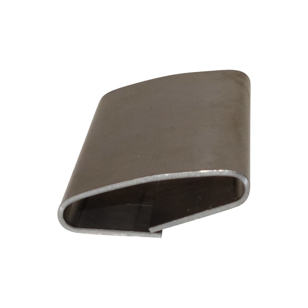 N° de l'image du produit 3 : Douilles de fermeture chevauchantes pour feuillard en acier 16 mm, compatibles avec l'appareil de cerclage circulaire BPT