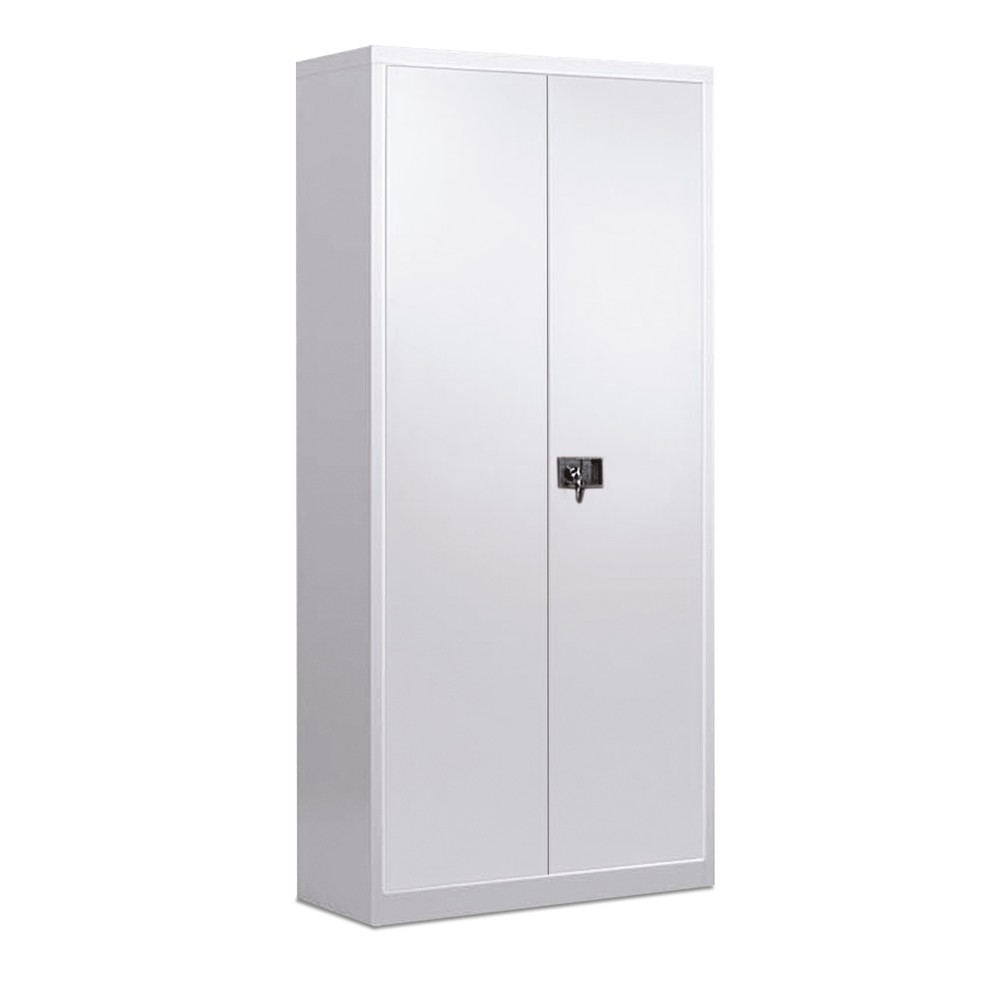 Productafbeelding nr. 3: Vleugeldeurkast BISLEY, hxbxd 1.806 x 914 x 400 mm, lichtgrijs, legborden gelakt