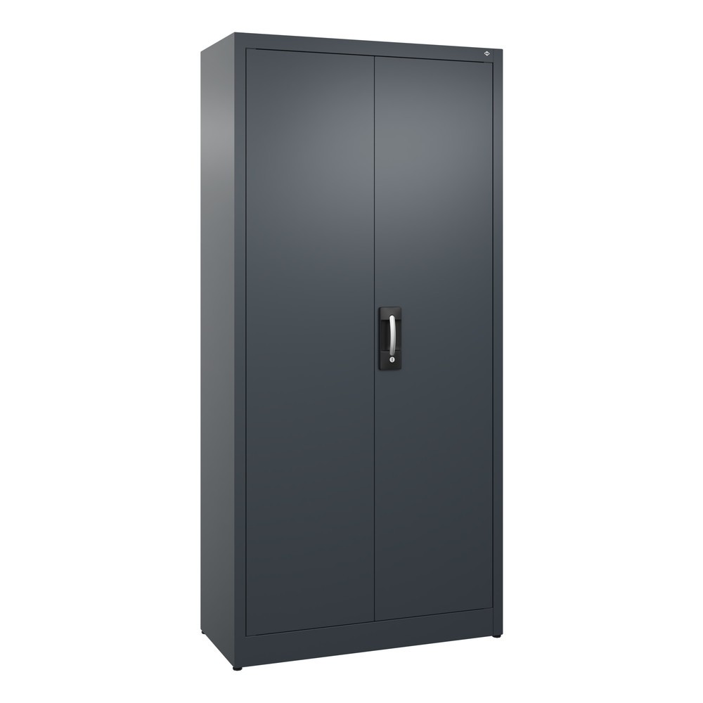 Product afbeelding: Draaideurkast C+P, 5 OH, hxbxd 1950 x 930 x 400 mm, antracietgrijs, antracietgrijs
