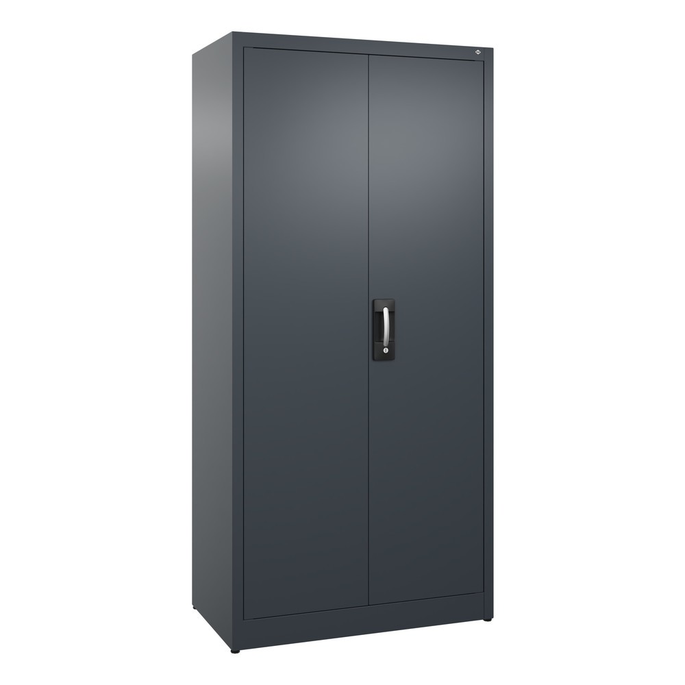 Product afbeelding: Draaideurkast C+P, 5 OH, hxbxd 1950 x 930 x 500 mm, antracietgrijs, antracietgrijs