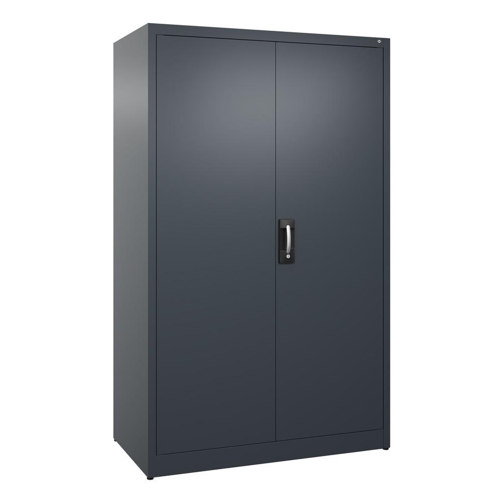 Product afbeelding: Draaideurkast C+P, 5 OH, hxbxd 1950 x 1.200 x 600 mm, antracietgrijs, antracietgrijs