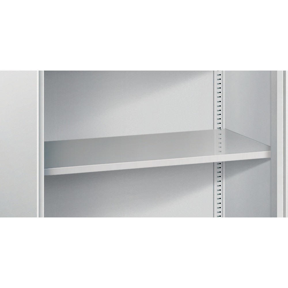 Productafbeelding nr. 2: Draaideurkast C+P Asisto, 3 OH, breedte 800 mm, lichtgrijs, verkeerswit