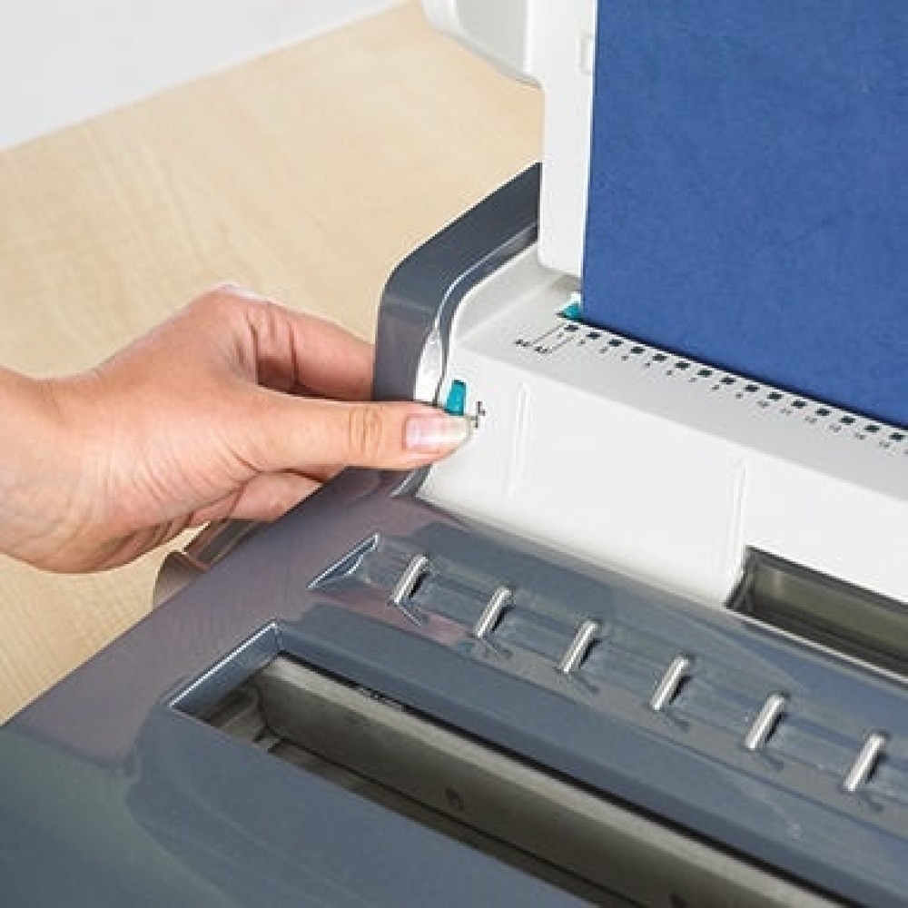 Produktabbildung Nr. 4: Fellowes Drahtbindegerät Quasar 5224101 max. 120Blatt grau
