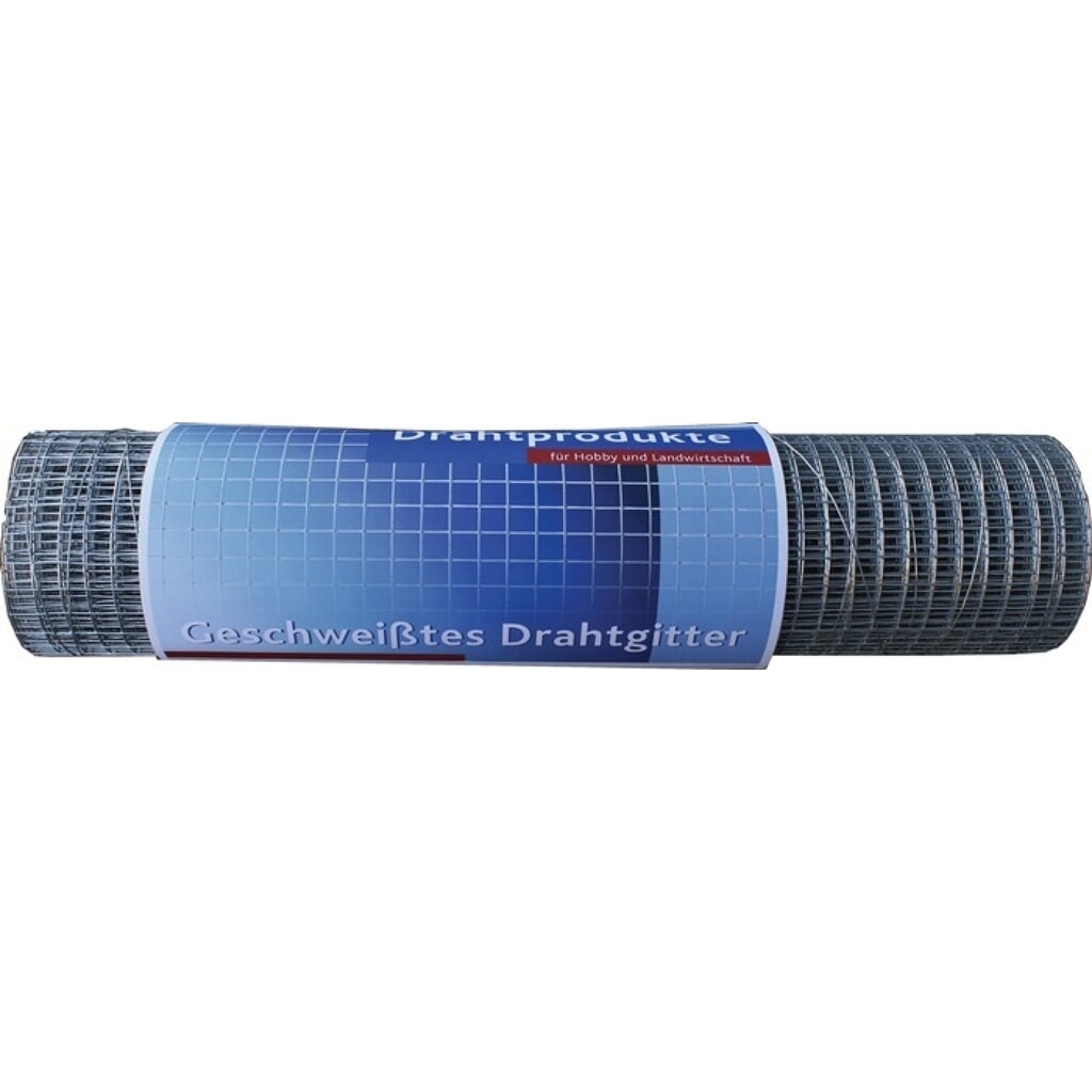 Drahtgitter, Drahtstärke 1,05 mm, verzinkt, Länge 5 m, Höhe 0,5 m, Maschenweite 12,7 x 12,7 mm Produktabbildung: Drahtgitter, Drahtstärke 1,05 mm, verzinkt, Länge 5 m, Höhe 0,5 m, Maschenweite 12,7 x 12,7 mm