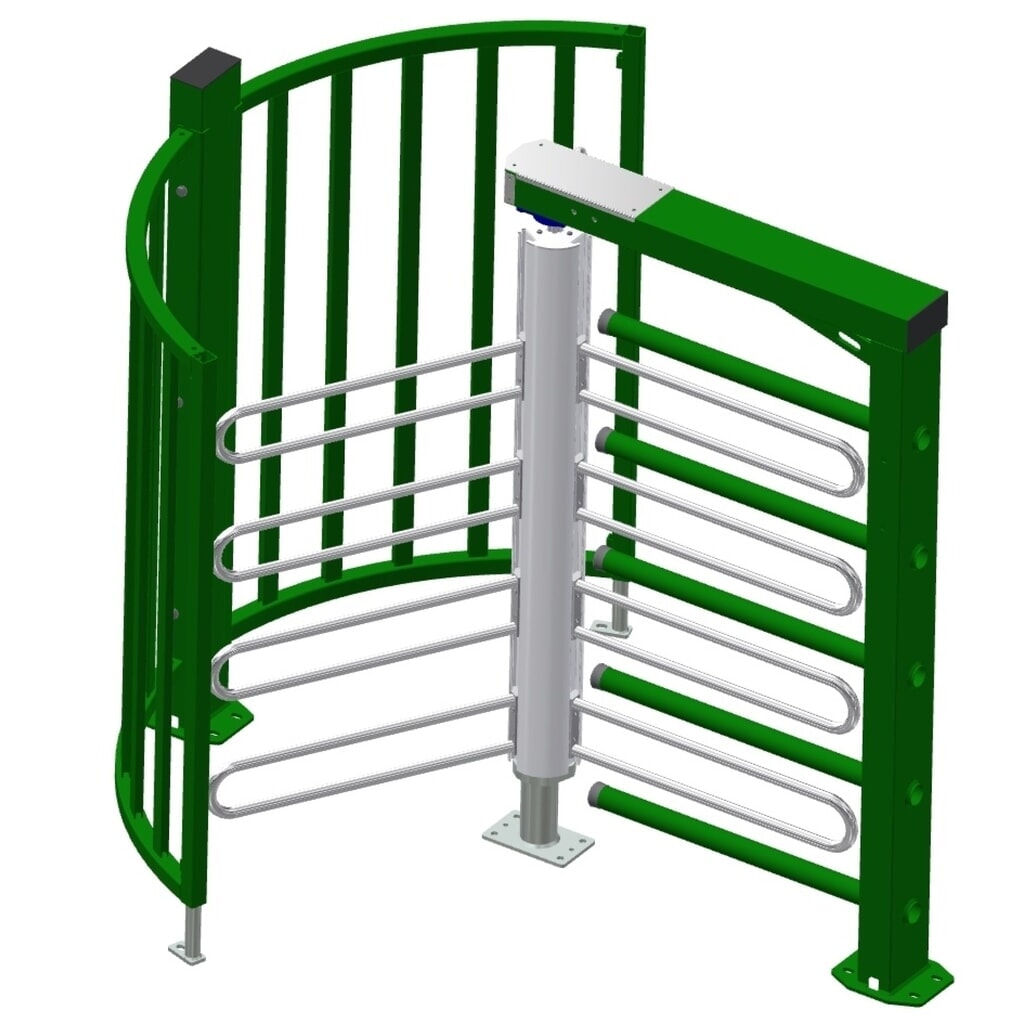 Mannus Drehkreuz DK 23/3 STR Produktabbildung: Mannus Drehkreuz DK 23/3 STR
