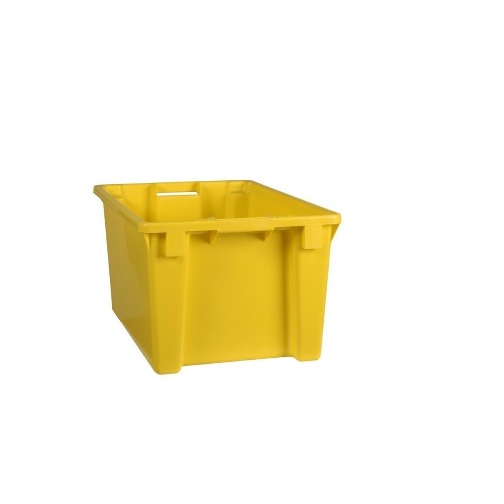 Produktabbildung Nr. 1: Drehstapelbehälter aus Polypropylen, 50 Liter, gelb