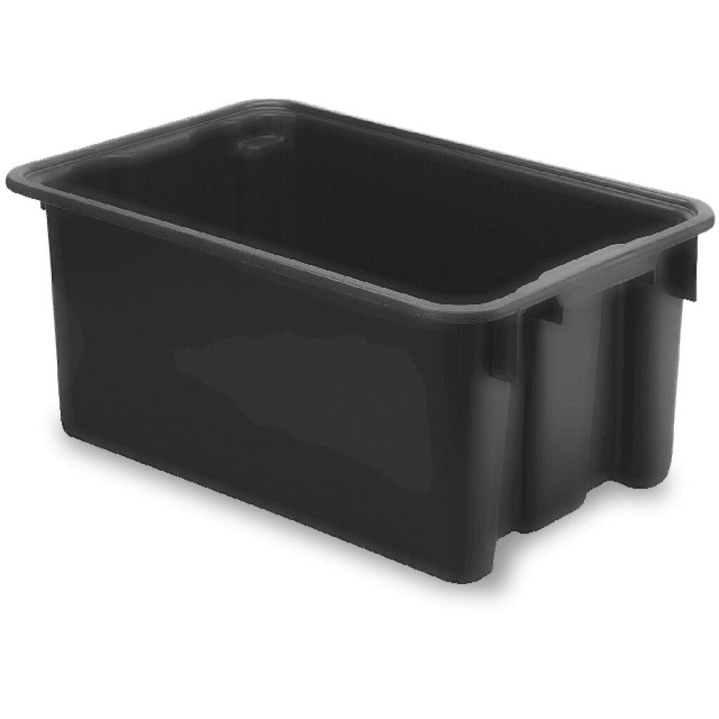 Produktabbildung Nr. 3: Drehstapelbehälter aus Polypropylen, 60 Liter, rot