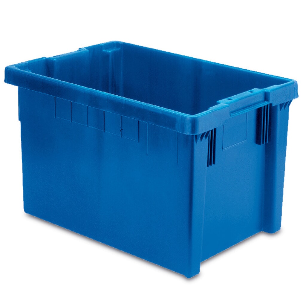 Produktabbildung Nr. 4: Drehstapelbehälter aus Polypropylen, 60 Liter, rot