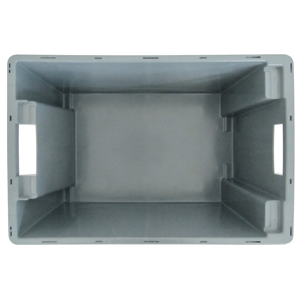 Eurobox, Wände + Boden geschlossen, 25 Liter, weiß Produktabbildung Nr. 5: Eurobox, Wände + Boden geschlossen, 25 Liter, weiß