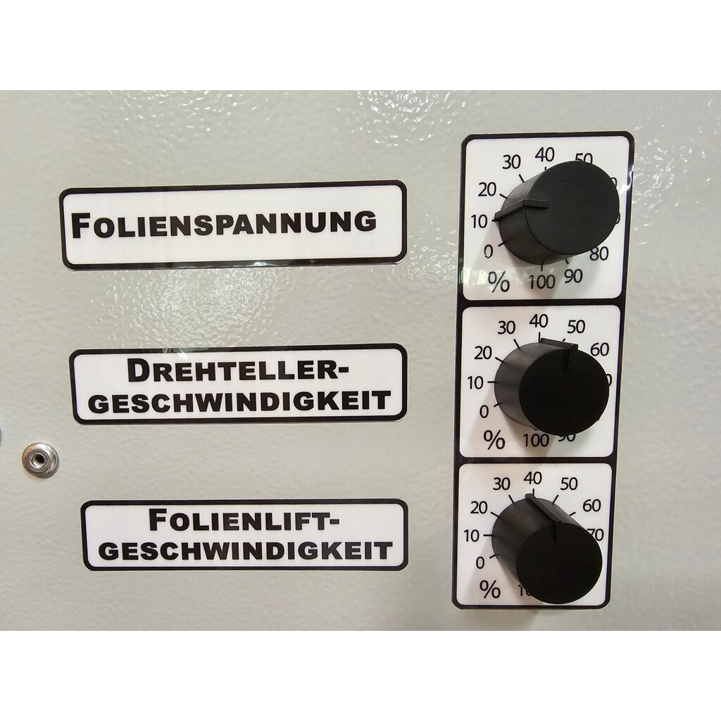 Produktabbildung: Drehteller-Steuerung für Palettenwickler Superstretch, Sanftanlauf, regelbare Geschwindigkeit