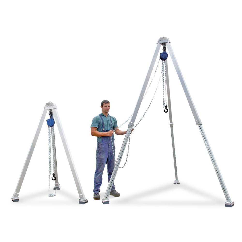Product afbeelding: Driepoot zonder handlier, aluminium