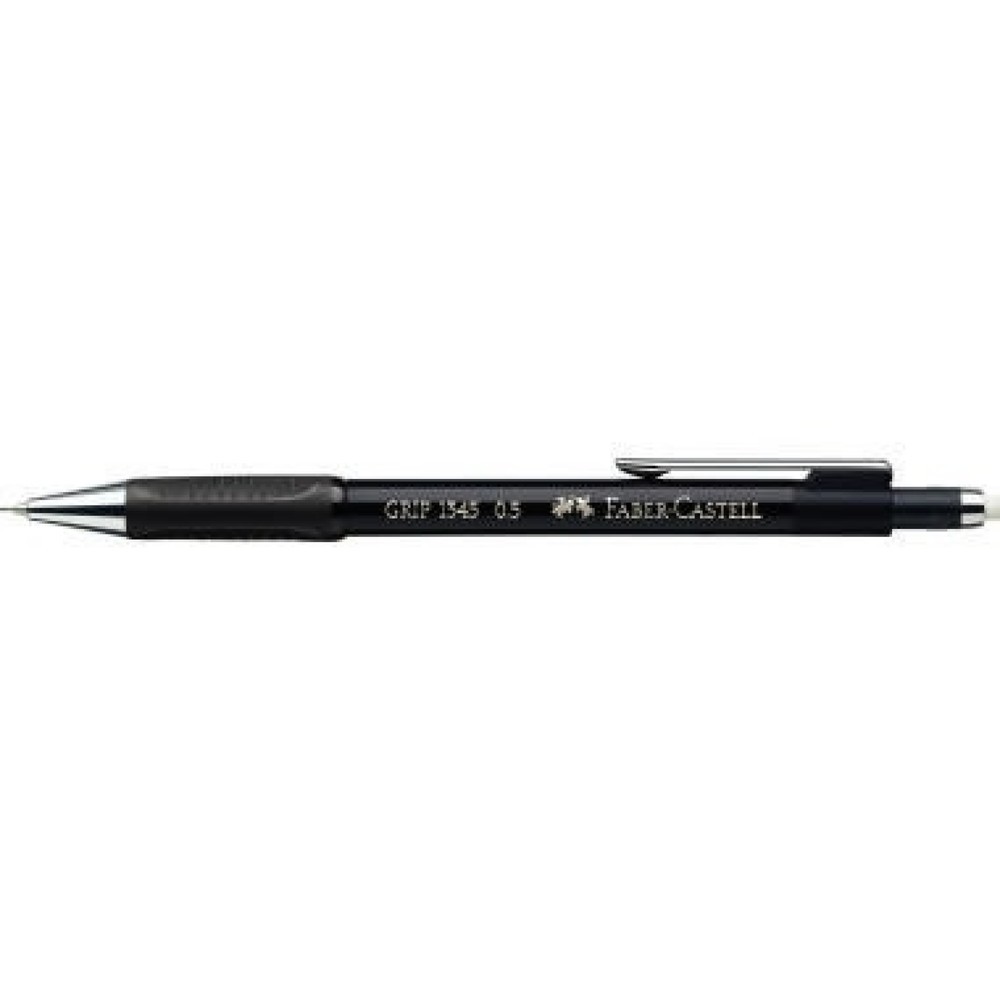 Produktabbildung Nr. 1: Faber-Castell Druckbleistift GRIP 134599 0,5mm B metallic/schwarz